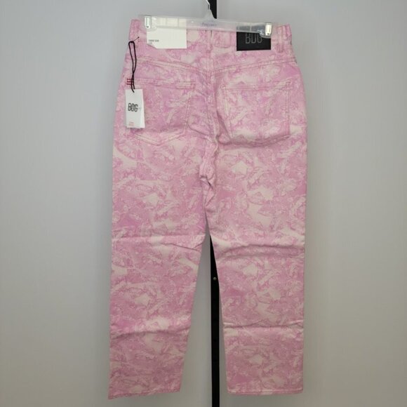 Urban Outfitters BDG High-Waist Cowboy Jeans Pink Size 26 NWT Denim - Picture 5 of 8